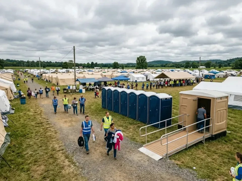 disaster-relief-camp-restrooms-010 — frequently asked questions, Dumpster & Portable Bathrooms Rental in Buckner, MO